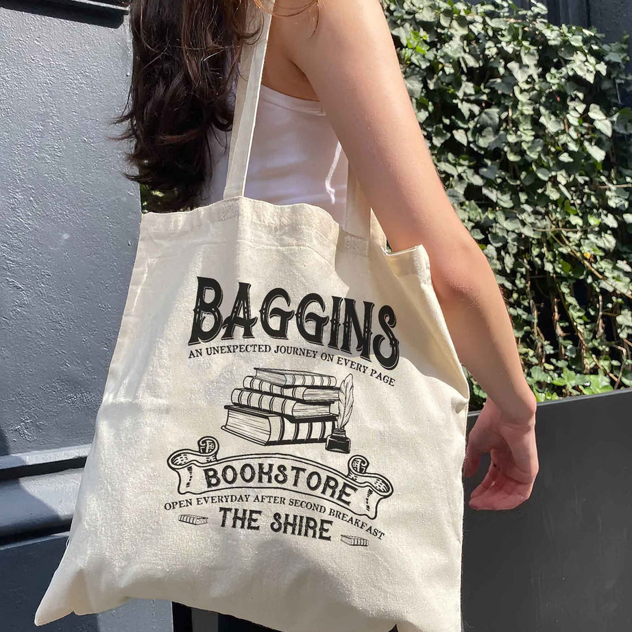 Baggins Bookstore Tote Bag