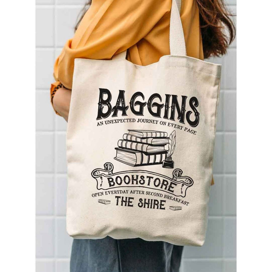 Baggins Bookstore Tote Bag