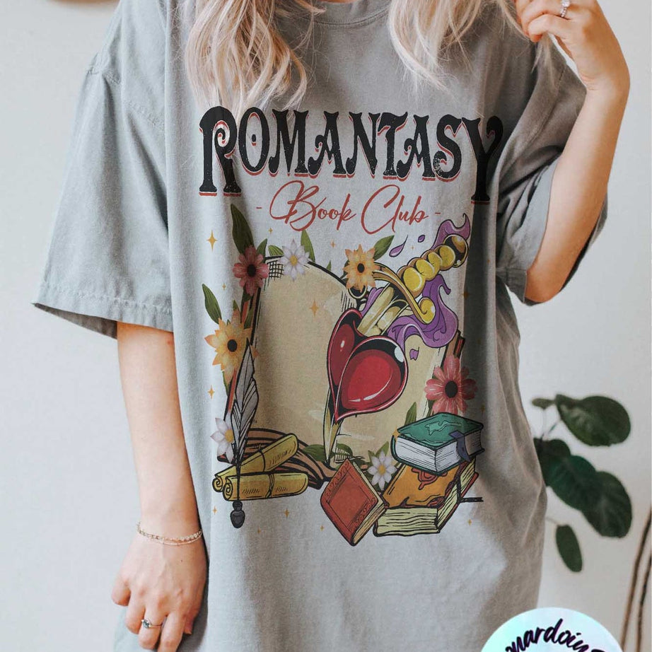 Romantasy Book Club Shirt, Romantasy Crewneck Sweatshirtromantasy Book Club Shirt, Romantasy Crewneck Sweatshirt