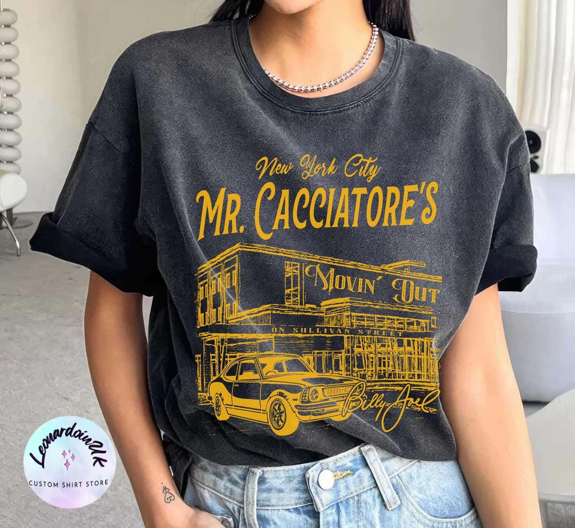 Mr. Cacciatore's on Sullivan Street, Subtle Merch, Movin' Out, Long Island Sweatshirt, Vienna