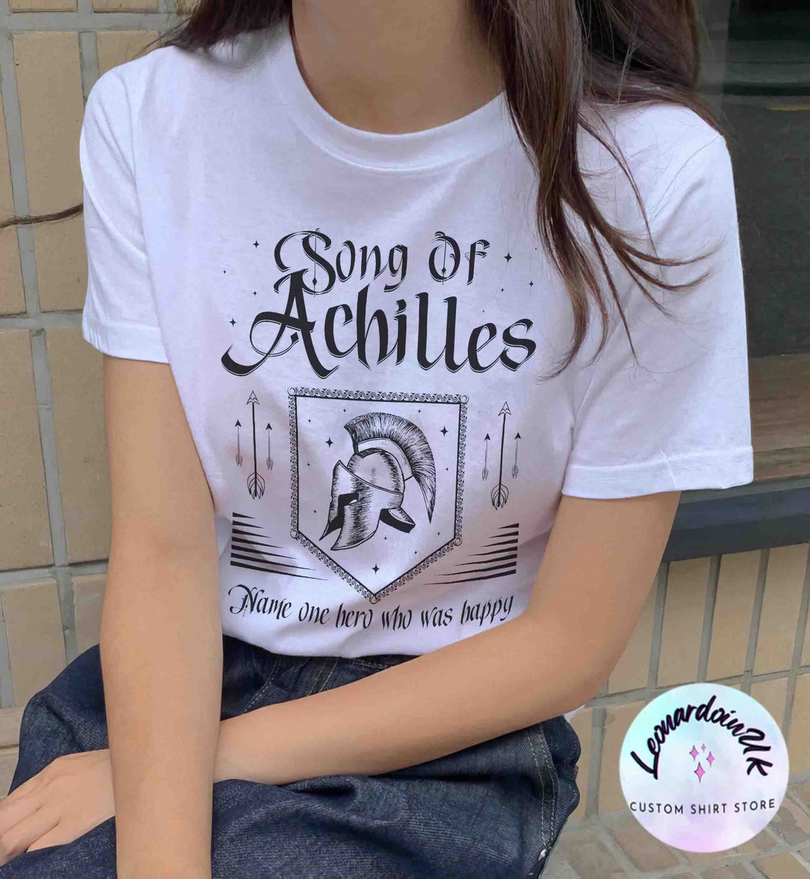 Song of Achilles Shirt, Achilles and Patroclus, Greek Mythology Shirt, Lgbtq Shirt, Booklover Gift, Bookish Gift