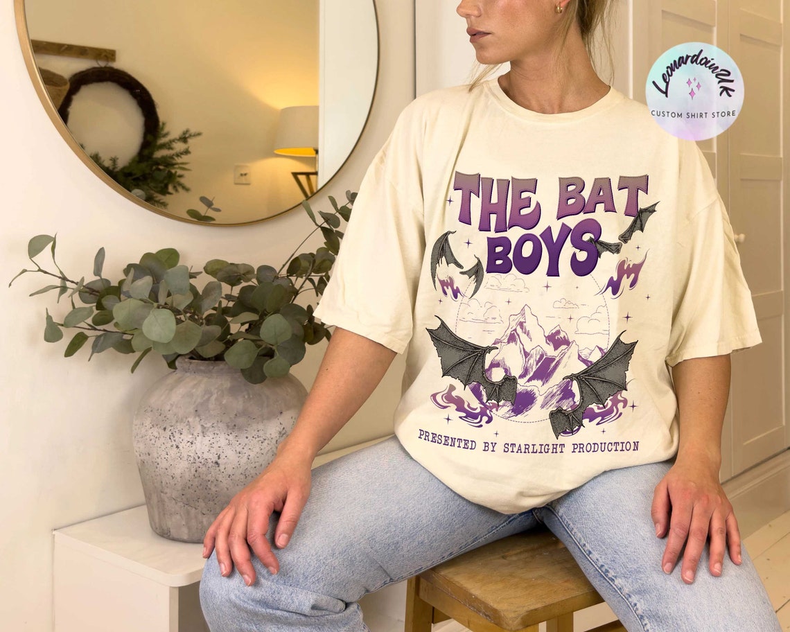 The Bat Boys Shirt, Acotar Merch ,the Night Court Illyrians, A Court of Thorns and Roses Rhysand Cassian Azriel, Sarah J Maas