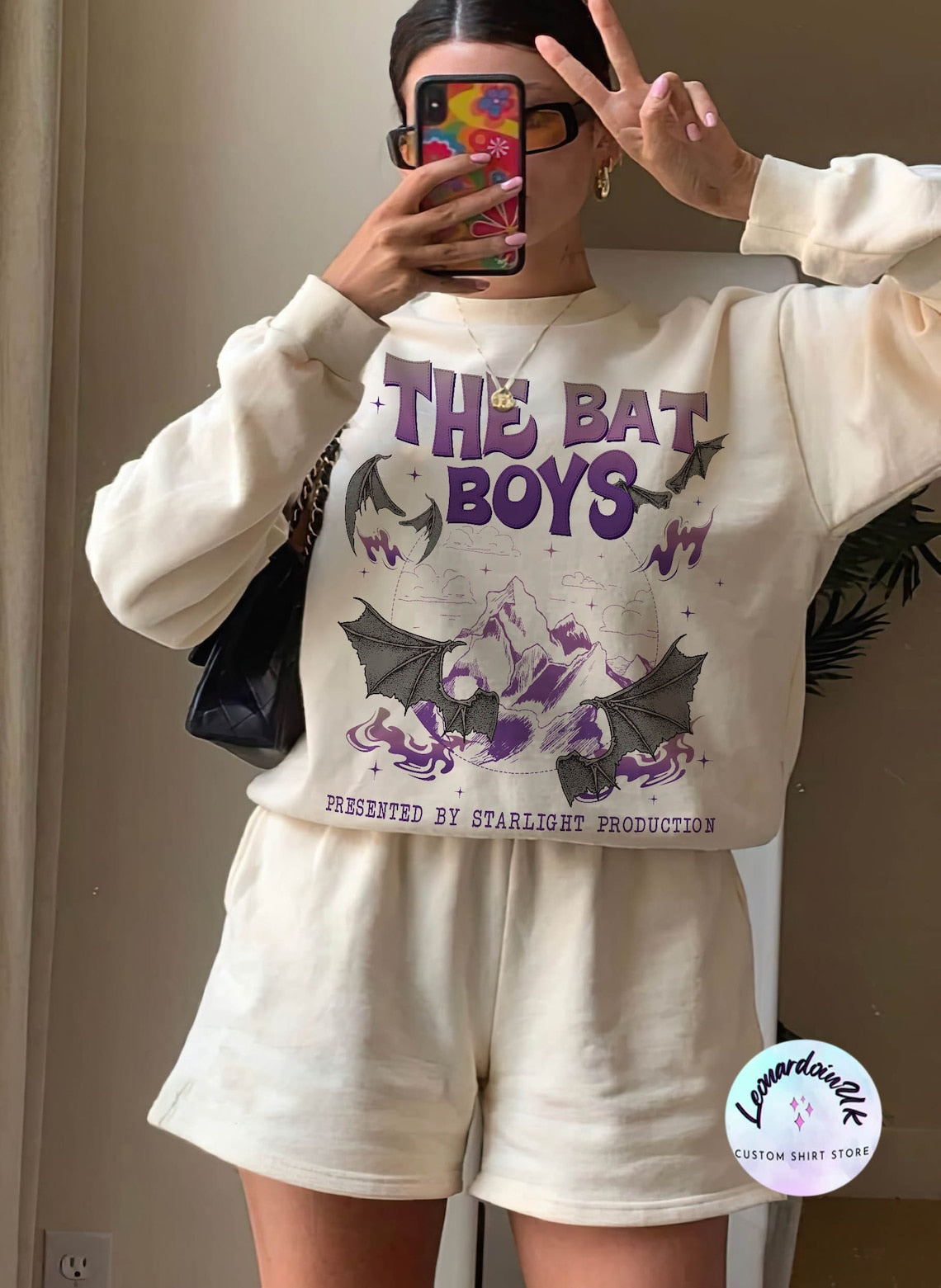 The Bat Boys Sweatshirt,the Night Court Illyrians, A Court of Thorns and Roses Rhysand Cassian Azriel, Acotar Merch Sweatshirt
