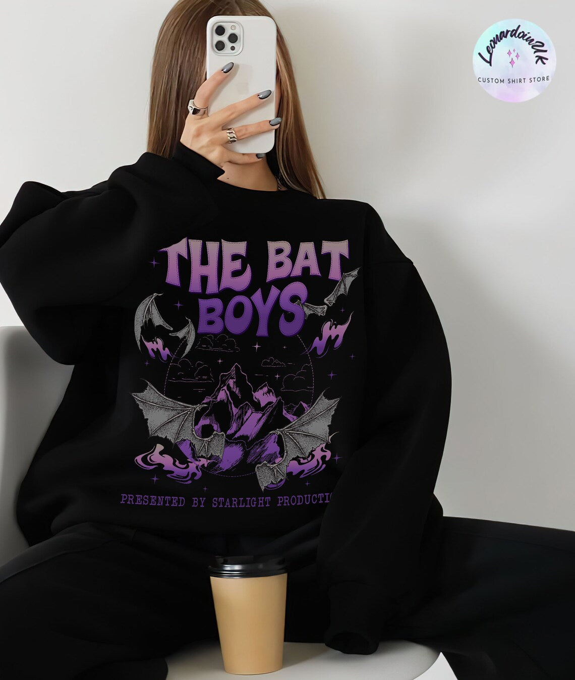 The Bat Boys Sweatshirt,the Night Court Illyrians, A Court of Thorns and Roses Rhysand Cassian Azriel, Acotar Merch Sweatshirt