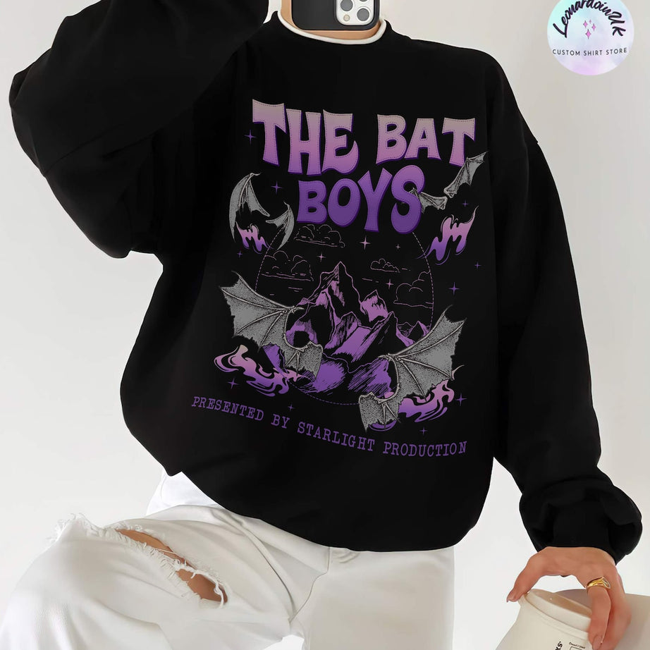 The Bat Boys Sweatshirt,the Night Court Illyrians, A Court of Thorns and Roses Rhysand Cassian Azriel, Acotar Merch Sweatshirt