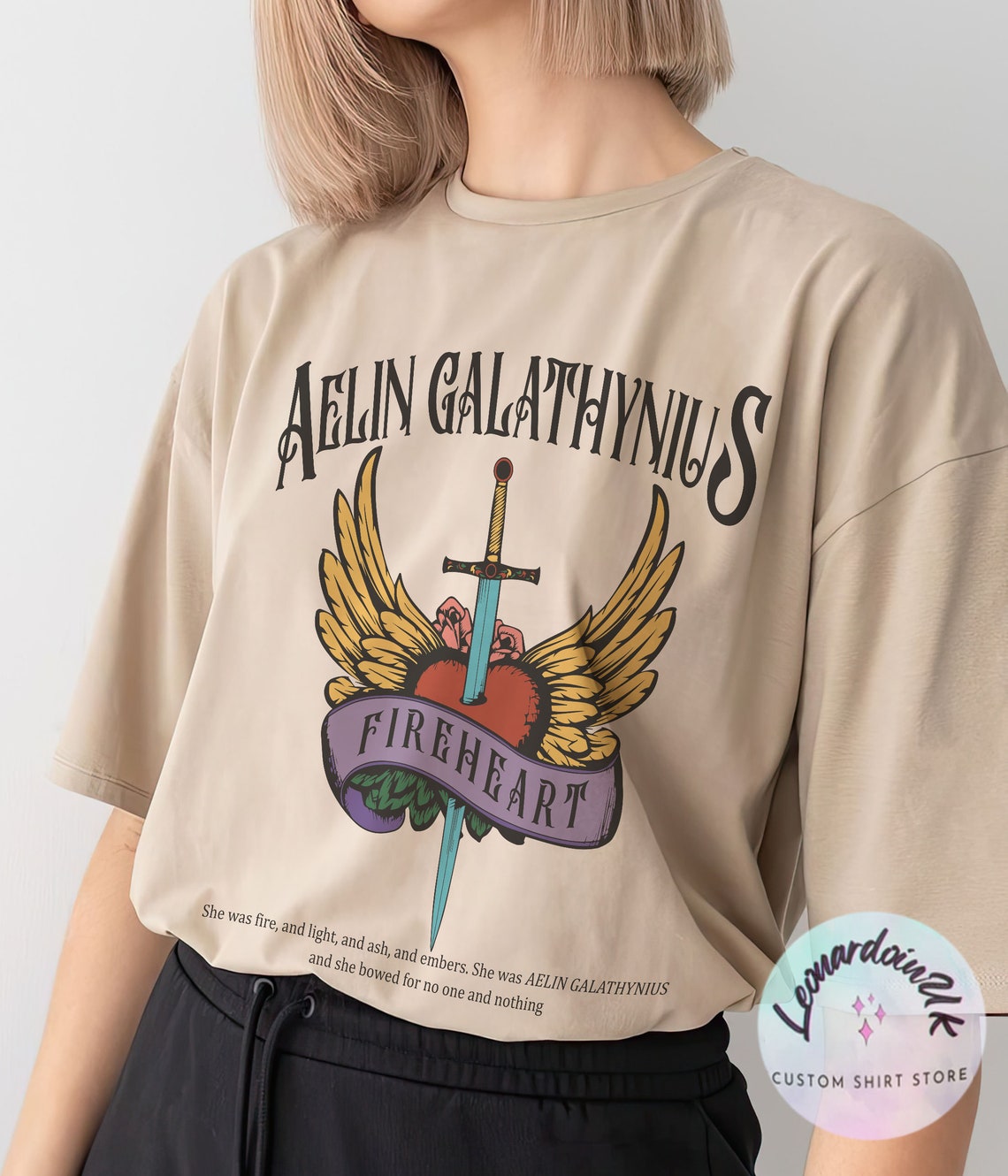 Throne of Glass Shirt, Aelin Galathynius Shirts, Fireheart Aelin T Shirt, Kingsflame the Thirteen