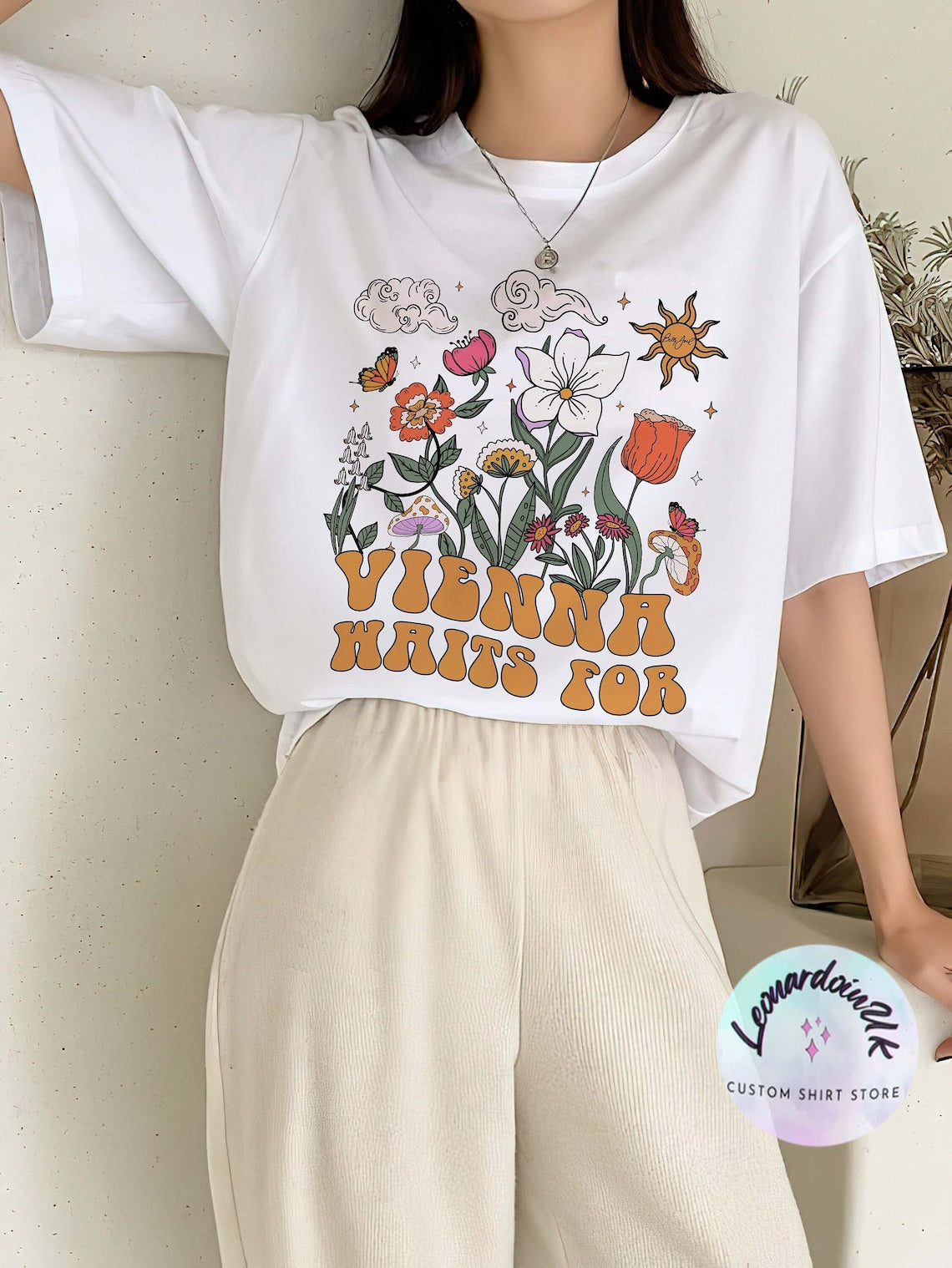 Vienna Shirt, Vienna Waits for You Shirt, Slow Down You're Doing Fine, Kindness Shirt, Therapy