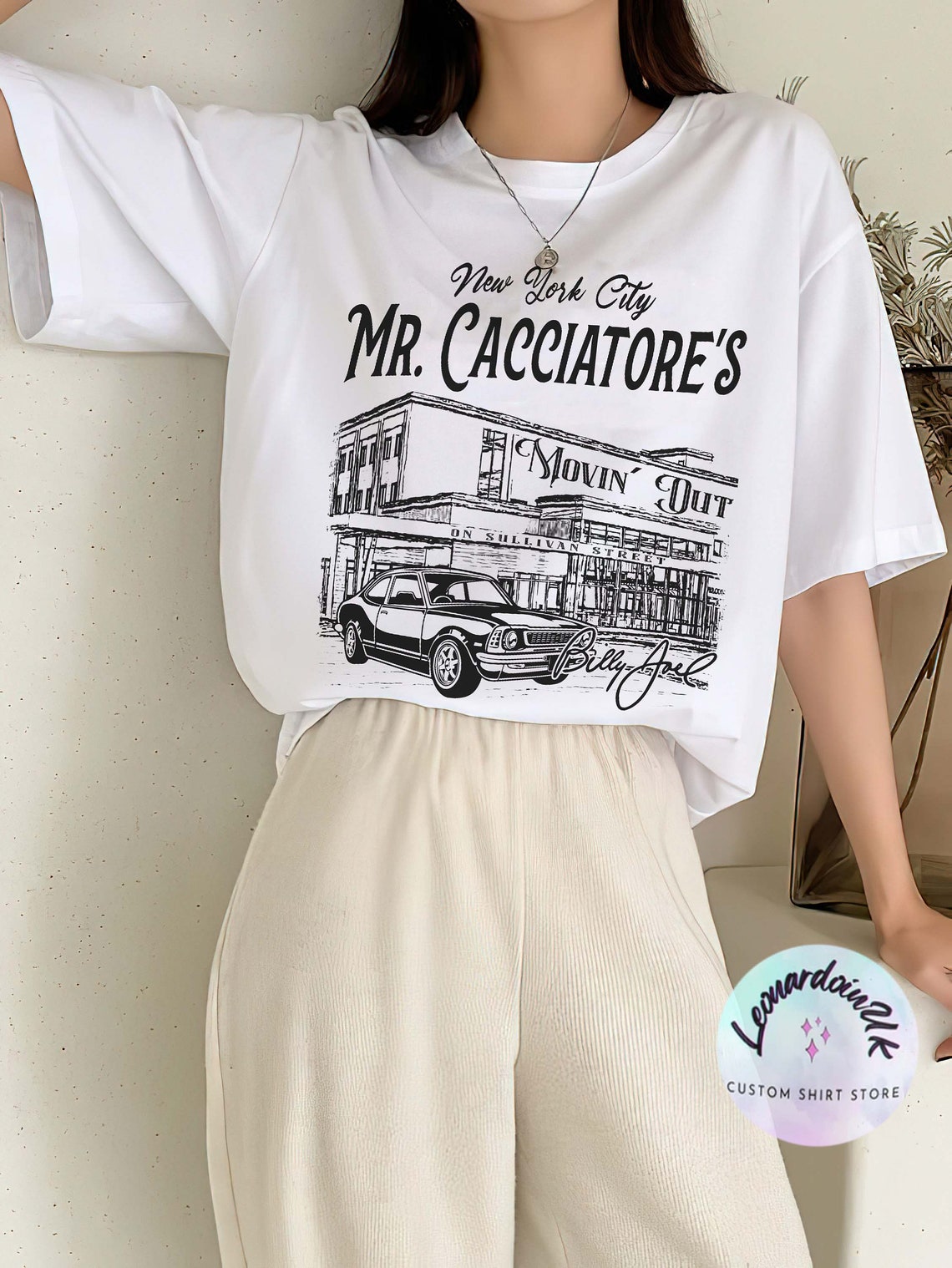 Mr. Cacciatore's on Sullivan Street, Subtle Merch, Movin' Out, Long Island Sweatshirt, Vienna