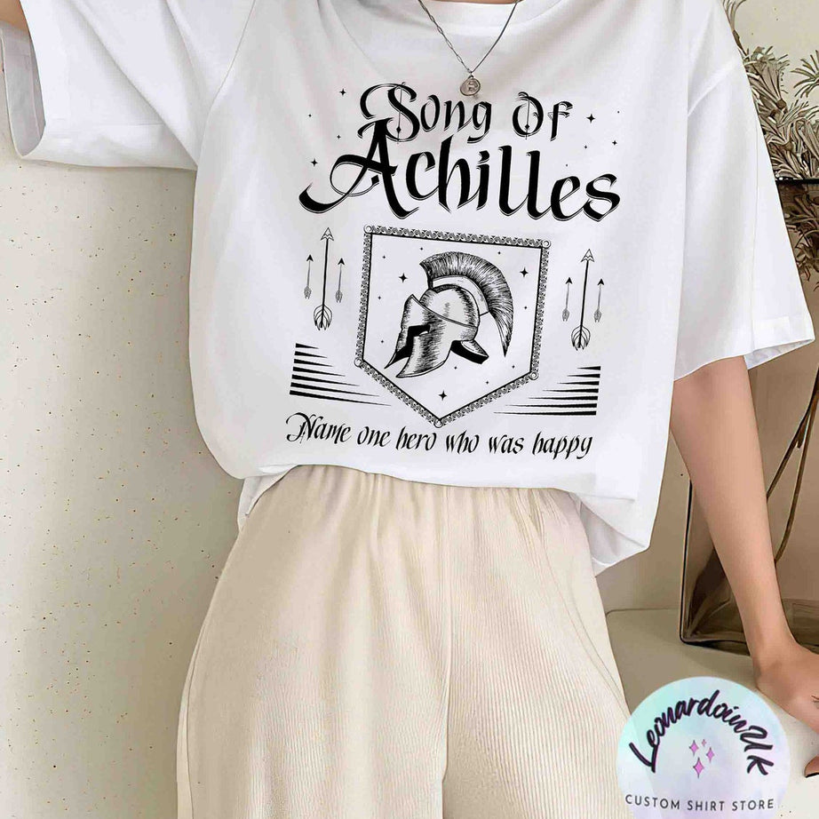 Song of Achilles Shirt, Achilles and Patroclus, Greek Mythology Shirt, Lgbtq Shirt, Booklover Gift, Bookish Gift