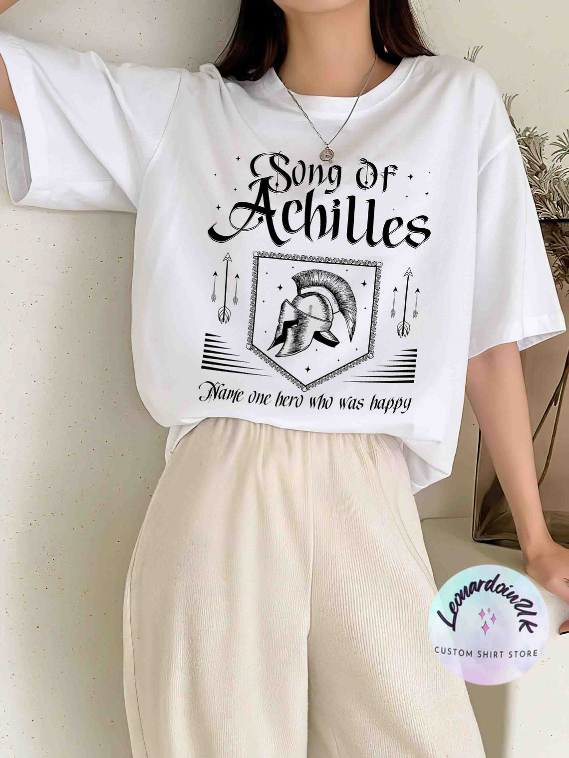 Song of Achilles Shirt, Achilles and Patroclus, Greek Mythology Shirt, Lgbtq Shirt, Booklover Gift, Bookish Gift