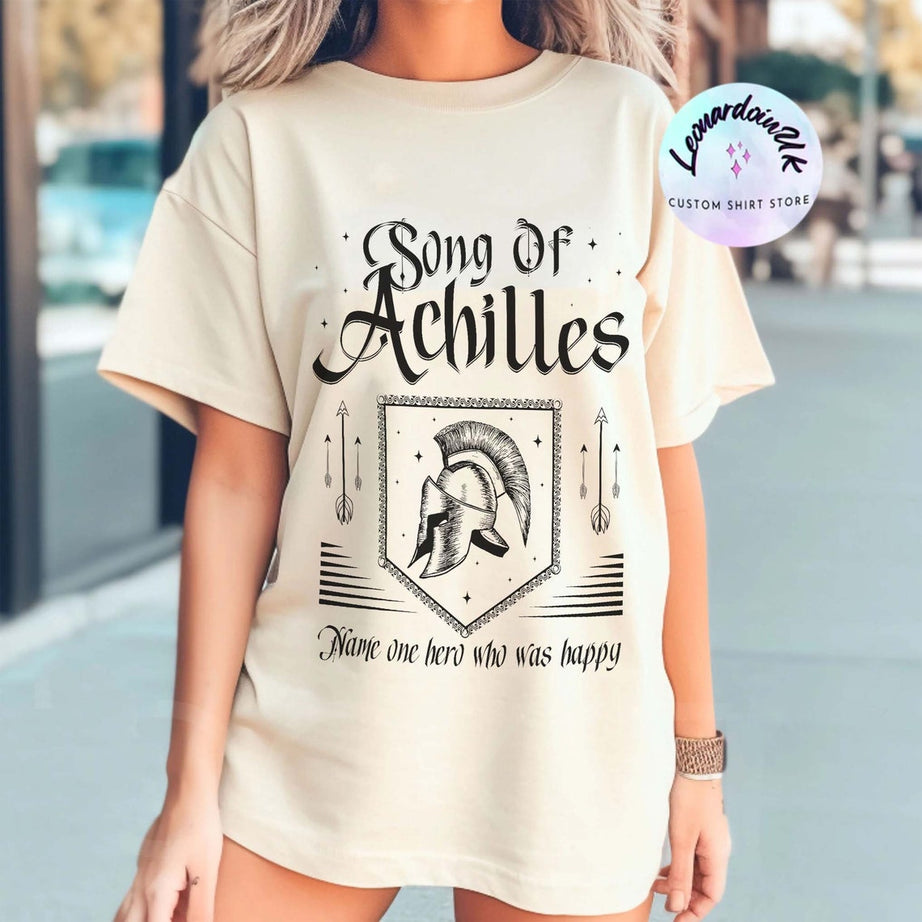 Song of Achilles Shirt, Achilles and Patroclus, Greek Mythology Shirt, Lgbtq Shirt, Booklover Gift, Bookish Gift