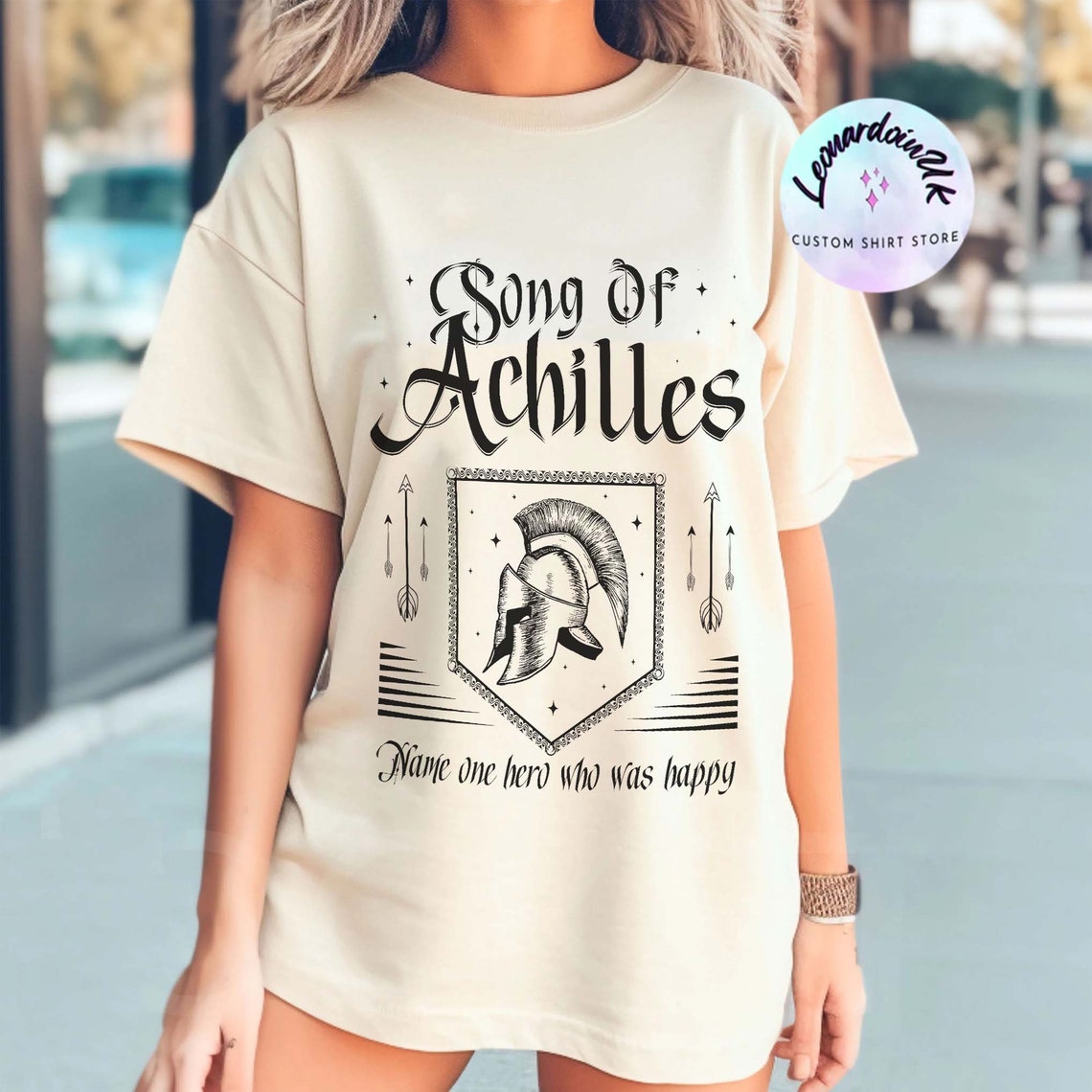 Song of Achilles Shirt, Achilles and Patroclus, Greek Mythology Shirt, Lgbtq Shirt, Booklover Gift, Bookish Gift