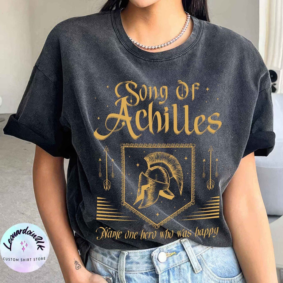 Song of Achilles Shirt, Achilles and Patroclus, Greek Mythology Shirt, Lgbtq Shirt, Booklover Gift, Bookish Gift