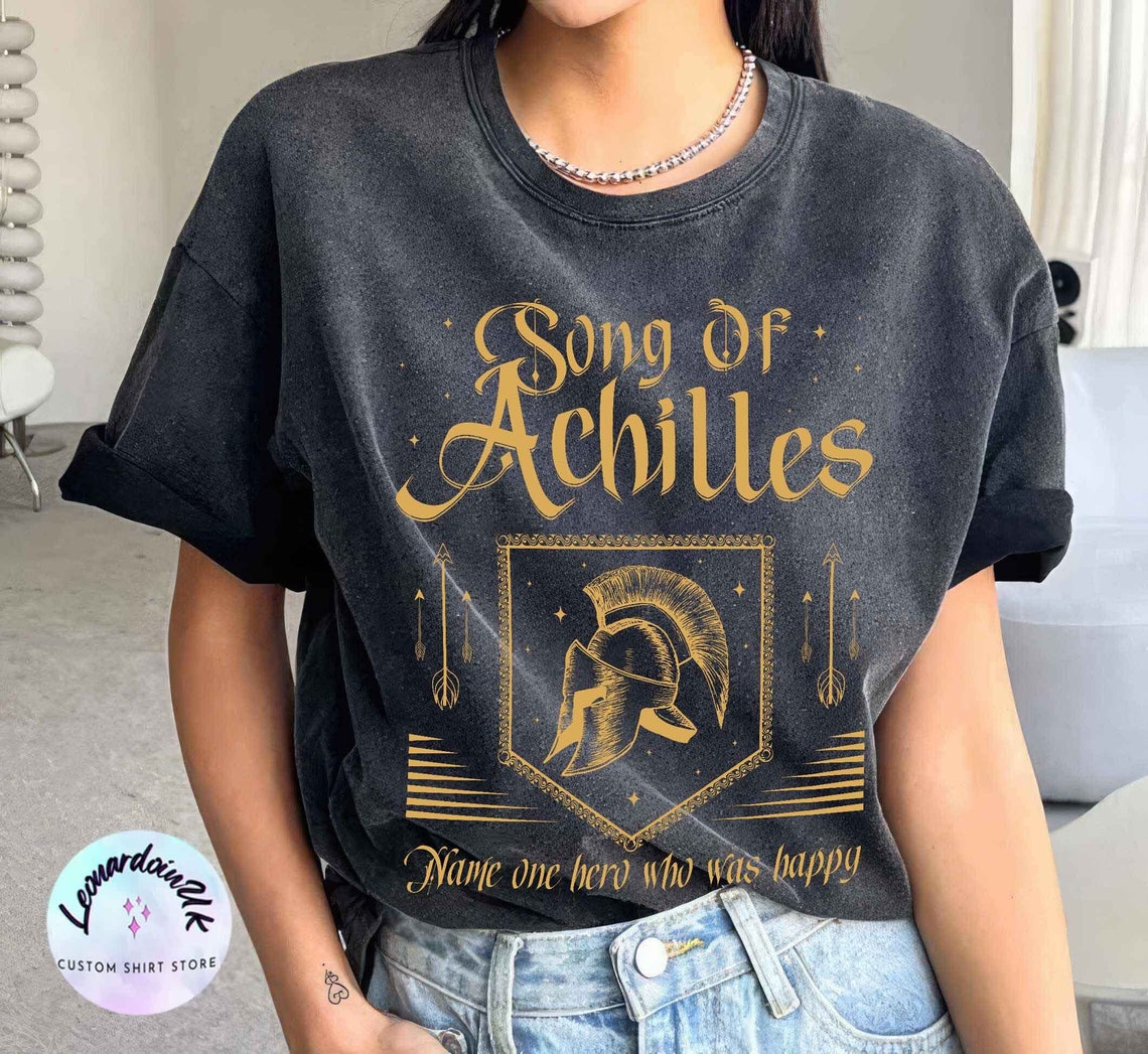 Song of Achilles Shirt, Achilles and Patroclus, Greek Mythology Shirt, Lgbtq Shirt, Booklover Gift, Bookish Gift