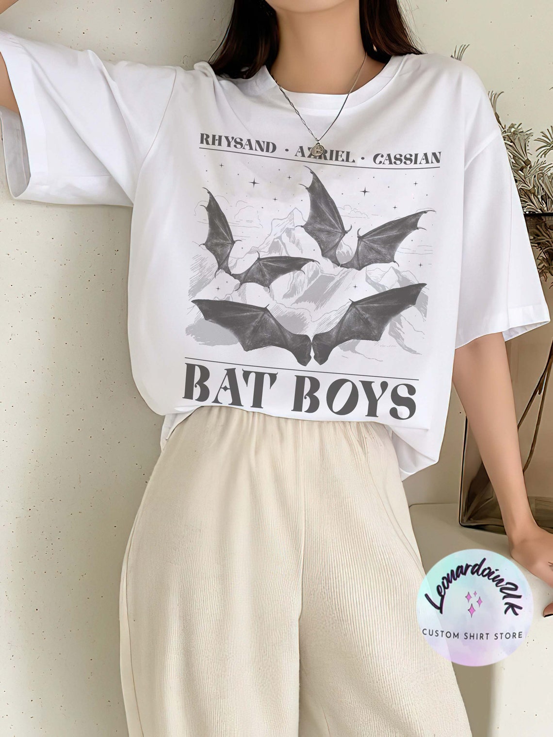 The Bat Boys Shirt, Acotar Merch Shirt,the Night Court Illyrians, A Court of Thorns and Roses Rhysand Cassian Azriel, Sarah J Maas Merch