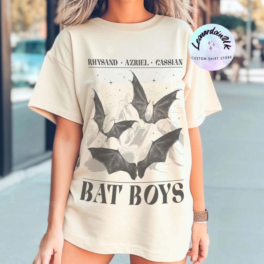The Bat Boys Shirt, Acotar Merch Shirt,the Night Court Illyrians, A Court of Thorns and Roses Rhysand Cassian Azriel, Sarah J Maas Merch