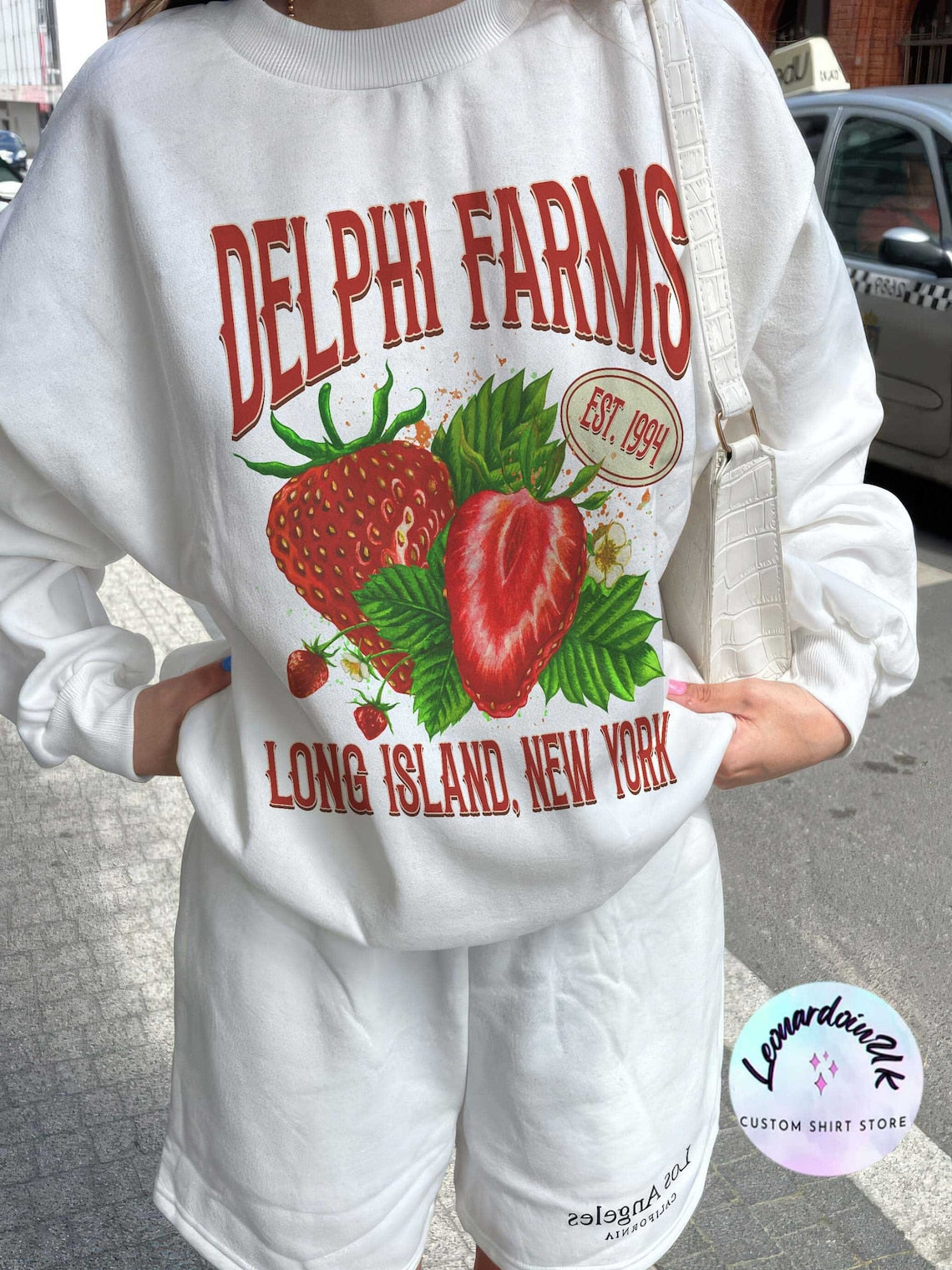 Delphi PJO Sweatshirt, Delphi Strawberry Farms Sweater, , Percy Jackson Merch, Cottage Core, Percy Jackson Sweatshirt, Delphi Farm
