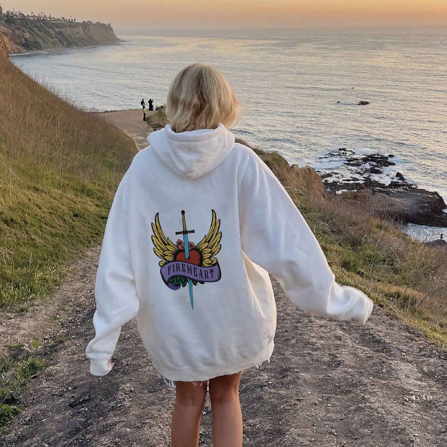 Fireheart Hoodie, You Do Not Yield, Sarah J Maas Series Shirt, TOG Merch, Kingdom of Ash, Book Lover Shirt, Book Lover Gift, Book Hoodie