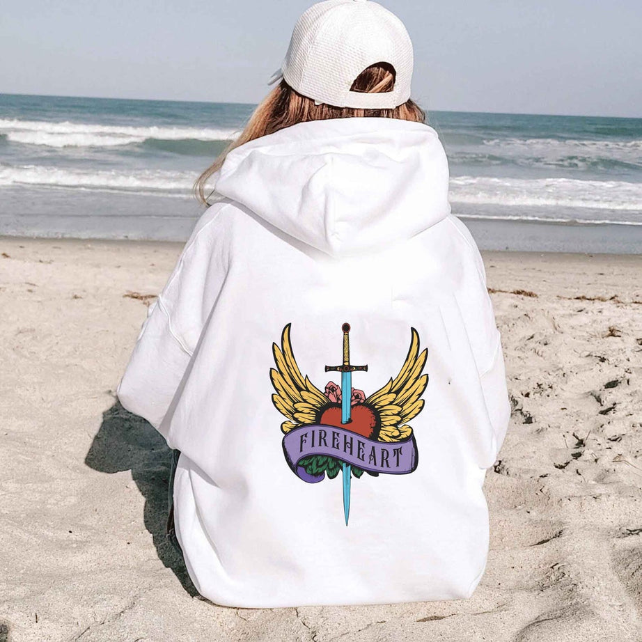 Fireheart Hoodie, You Do Not Yield, Sarah J Maas Series Shirt, TOG Merch, Kingdom of Ash, Book Lover Shirt, Book Lover Gift, Book Hoodie