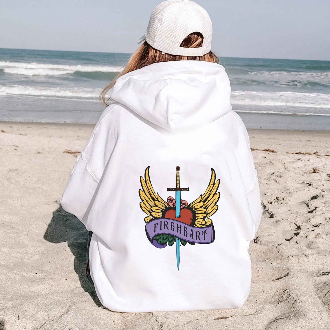 Fireheart Hoodie, You Do Not Yield, Sarah J Maas Series Shirt, TOG Merch, Kingdom of Ash, Book Lover Shirt, Book Lover Gift, Book Hoodie