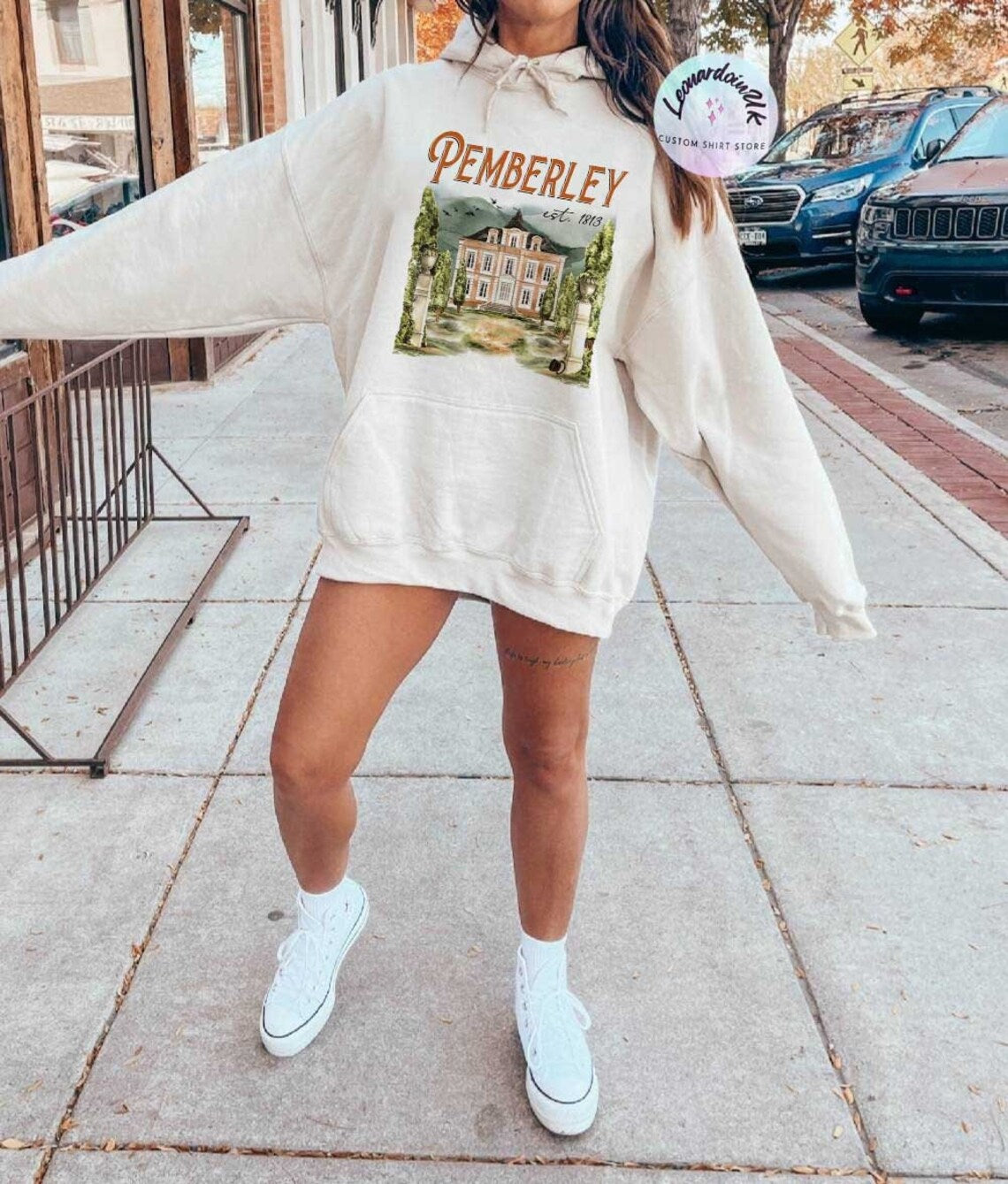 Pemberley Hoodie, Pride and Prejudice Shirt, Jane Austen Shirt, Bookworm Shirt, Book Lover Gifts, Literary Shirt