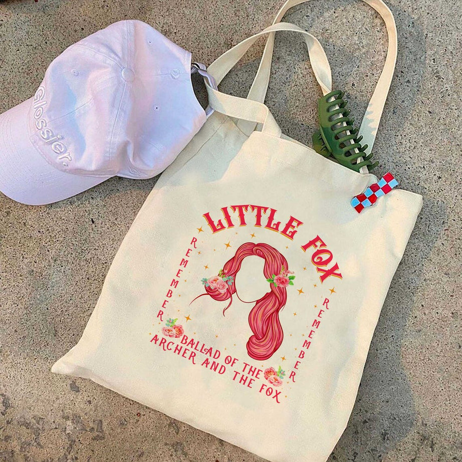 Once Upon A Broken Heart Tote Bag, Remember Little Fox, A Curse for True Love, Evangeline Fox, Jacks, Ballad of Never After, Caraval Bag