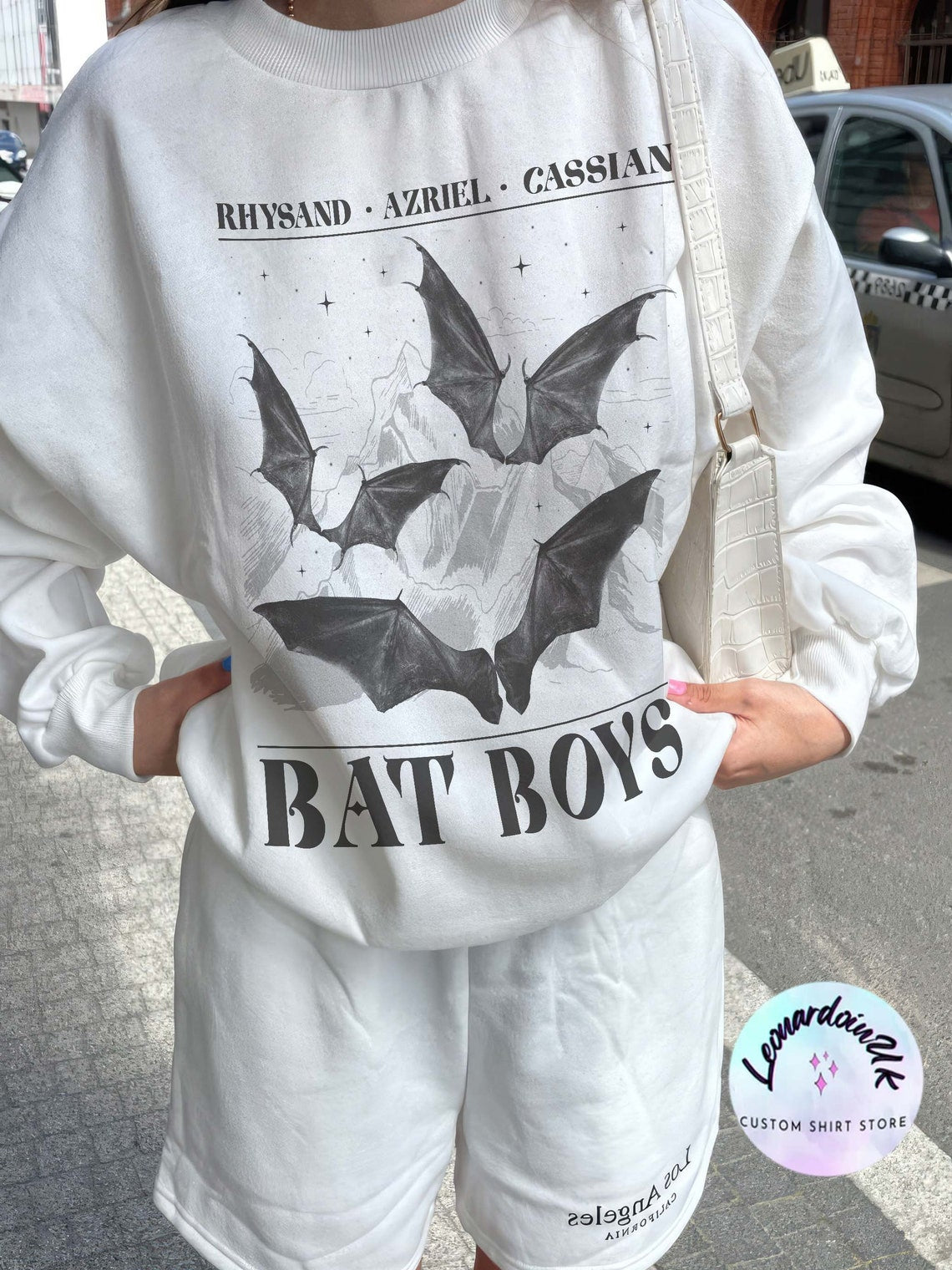 The Bat Boys Sweatshirt, Acotar Merch Sweatshirt,the Night Court Illyrians, A Court of Thorns and Roses Rhysand Azriel, Sarah J Maas Velaris