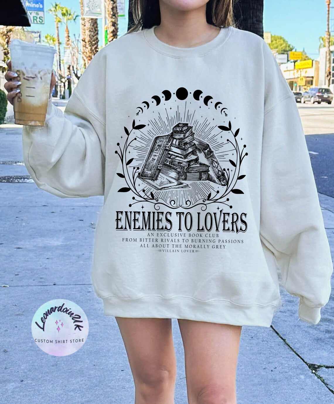 Enemies to Lovers Sweatshirt, Morally Grey Shirt, Romantasy, Reader Hoodie, Hot Girls Read Spicy Booktok in My Bookish, Bookish Shirt