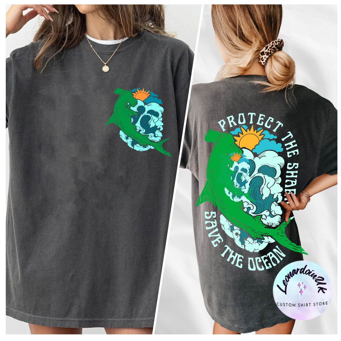 Protect the Sharks Comfort Color Shirt, Shark, Shark Shirt, Vsco Hoodie, Surfing Hoodie, Respect the Locals Hoodie, Shark Lover Gift