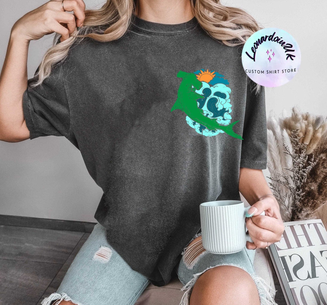 Protect the Sharks Comfort Color Shirt, Shark, Shark Shirt, Vsco Hoodie, Surfing Hoodie, Respect the Locals Hoodie, Shark Lover Gift