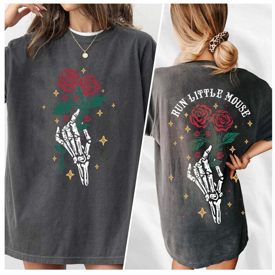 Run Little Mouse Comfort Color Shirt, Haunting Adeline Shirt, Zade Shirt, Dark Romance Merch, Smut Reader, Smutty Book Shirt, Book Lover