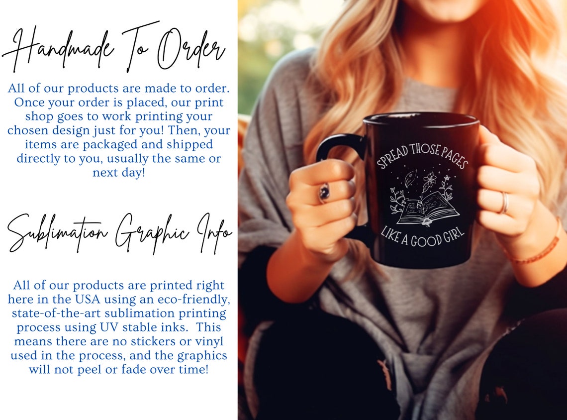 Smut Readers Mug, Funny Reading Mug, Novelty Mug, Spicy Book Mug, Smut Reader Gift, Spicy Reader Gift, Gag Gift for Her, Spread Those Pages