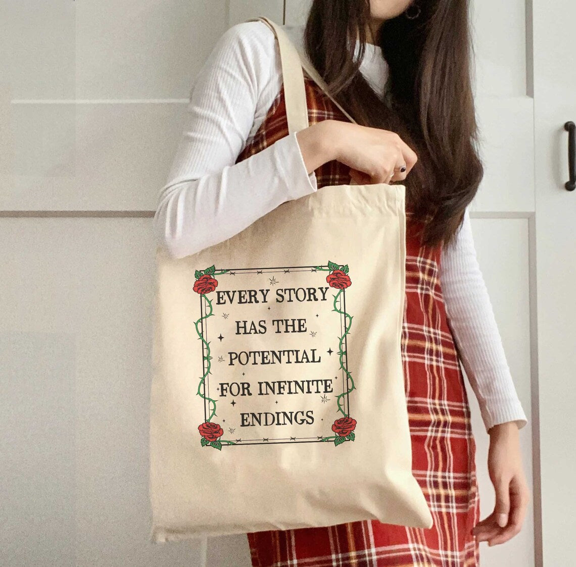 Once Upon a Broken Heart Tote Bag, Evajacks, Bookish Gifts, Book Lover, Fantasy Books, Bookish Tote Bag