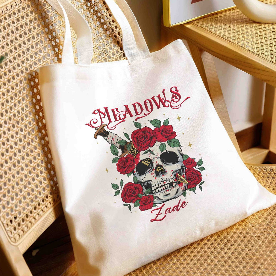 Zade Meadows Tote Bag, Haunting Adeline Merch, Bookish Merch, Hunting Adeline, Booktok Tote Bag, Dark Romance Gift, Bookish Tote Bag