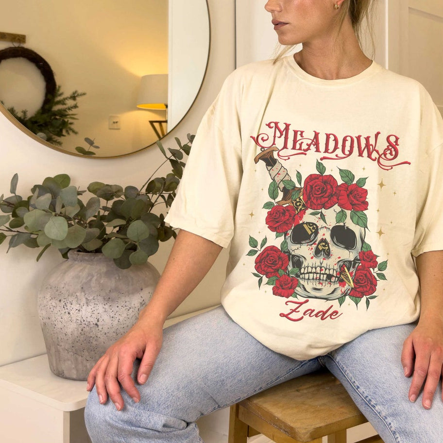 Zade Meadows Comfort Color Shirt, Haunting Adeline Merch, Bookish Merch, Hunting Adeline, Booktok Shirt, Bookish Shirt,dark Romance Gift