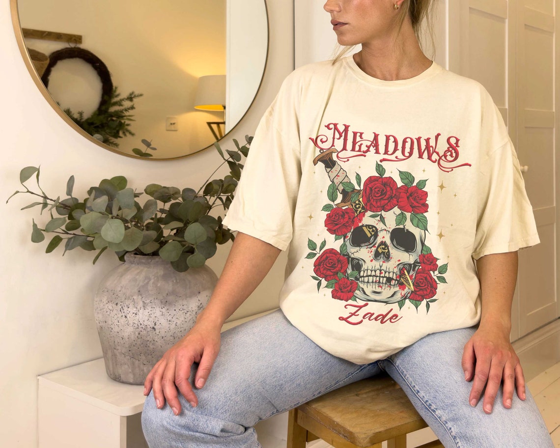 Zade Meadows Comfort Color Shirt, Haunting Adeline Merch, Bookish Merch, Hunting Adeline, Booktok Shirt, Bookish Shirt,dark Romance Gift