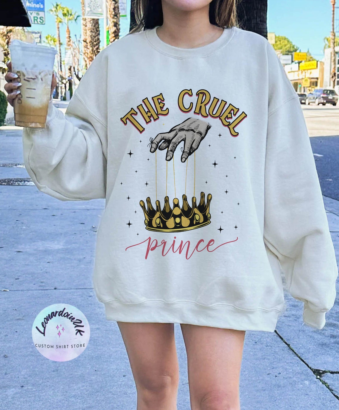 The Cruel Prince Sweatshirt, the Folk of the Air Sweatshirt, Cardan Greenbriar Crewneck, Jude and Cardan, Bookish Sweatshirt