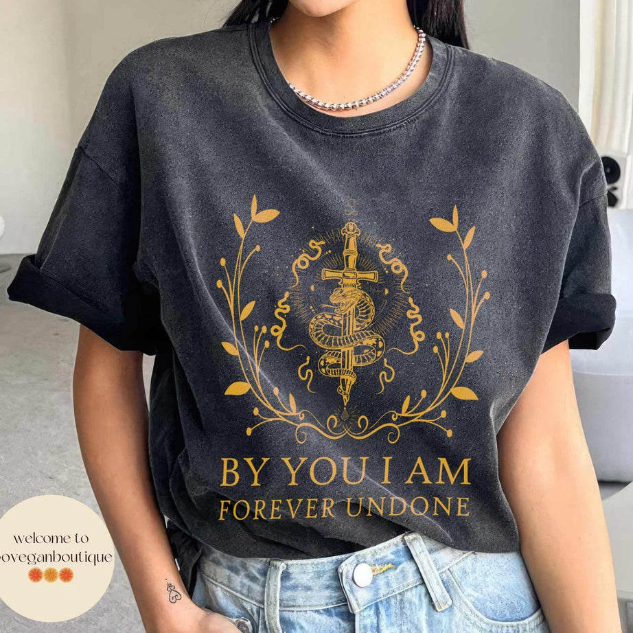 The Cruel Prince Quote Comfort Color Shirt, Black Elfhame Shirt, Holly Black Shirt