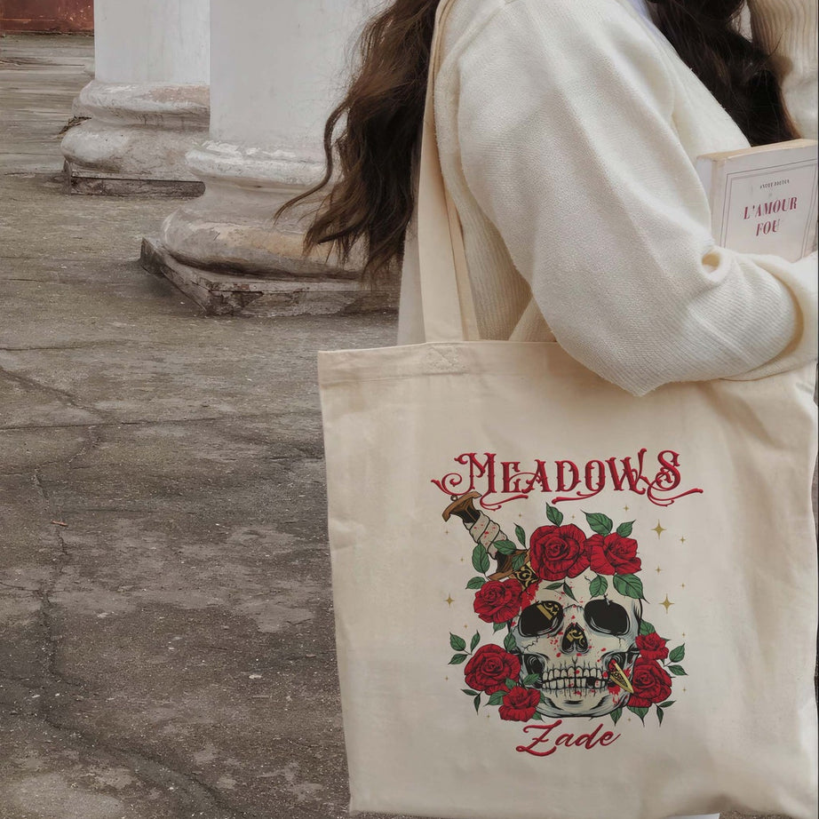 Zade Meadows Tote Bag, Haunting Adeline Merch, Bookish Merch, Hunting Adeline, Booktok Tote Bag, Dark Romance Gift, Bookish Tote Bag