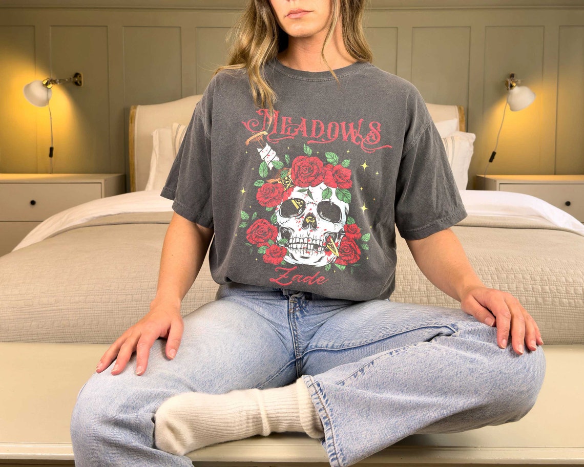 Zade Meadows Comfort Color Shirt, Haunting Adeline Merch, Bookish Merch, Hunting Adeline, Booktok Shirt, Bookish Shirt,dark Romance Gift