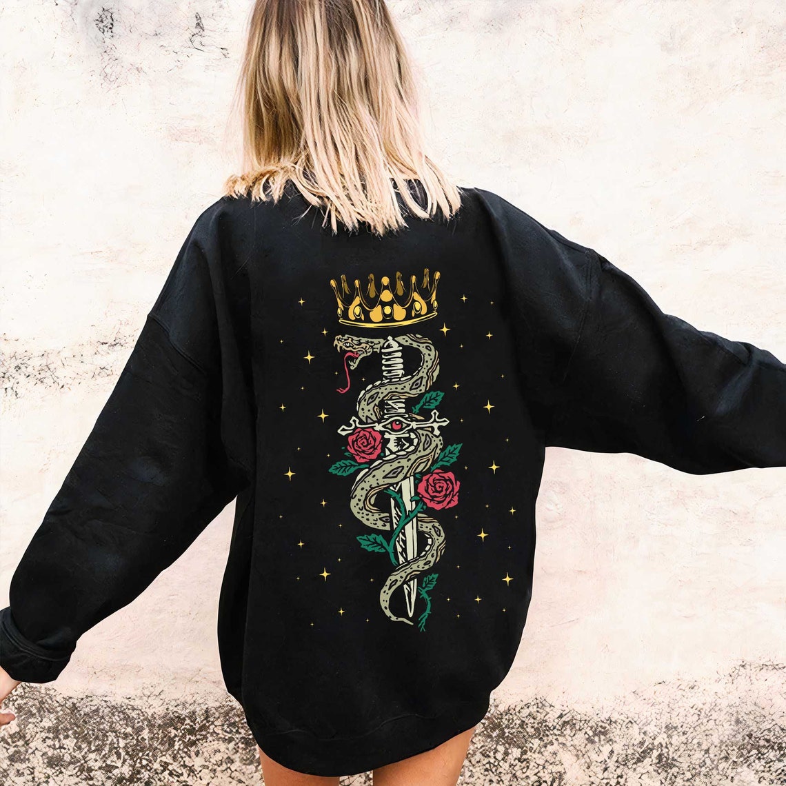 The Cruel Prince Sweatshirt, the Folk of the Air Sweatshirt, Cardan Greenbriar Crewneck, Jude and Cardan, Bookish Sweatshirt