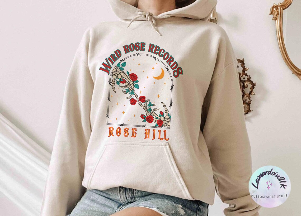 Wild Love Merch, Wild Rose Records, Elsie Silver Merch, Ford Grant, Book Hoodie, Bookish Merch, Wild Love Hoodie