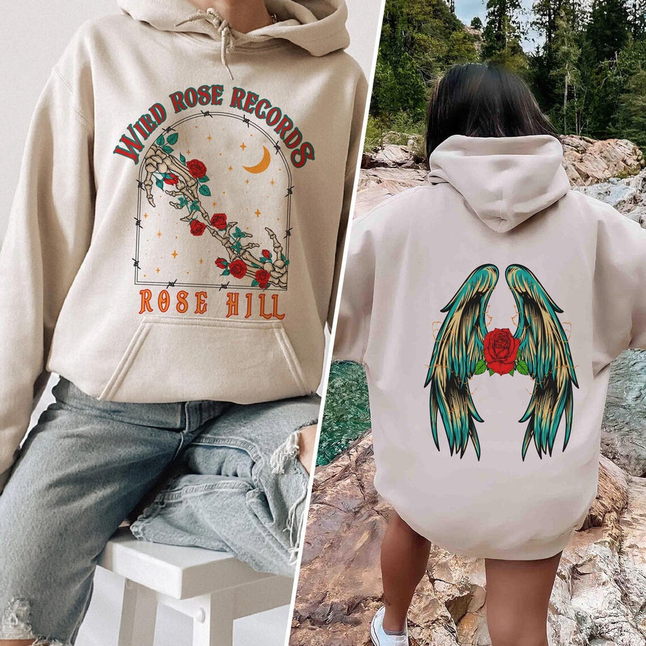 Wild Love Merch, Wild Rose Records, Elsie Silver Merch, Ford Grant, Book Hoodie, Bookish Merch, Wild Love Hoodie