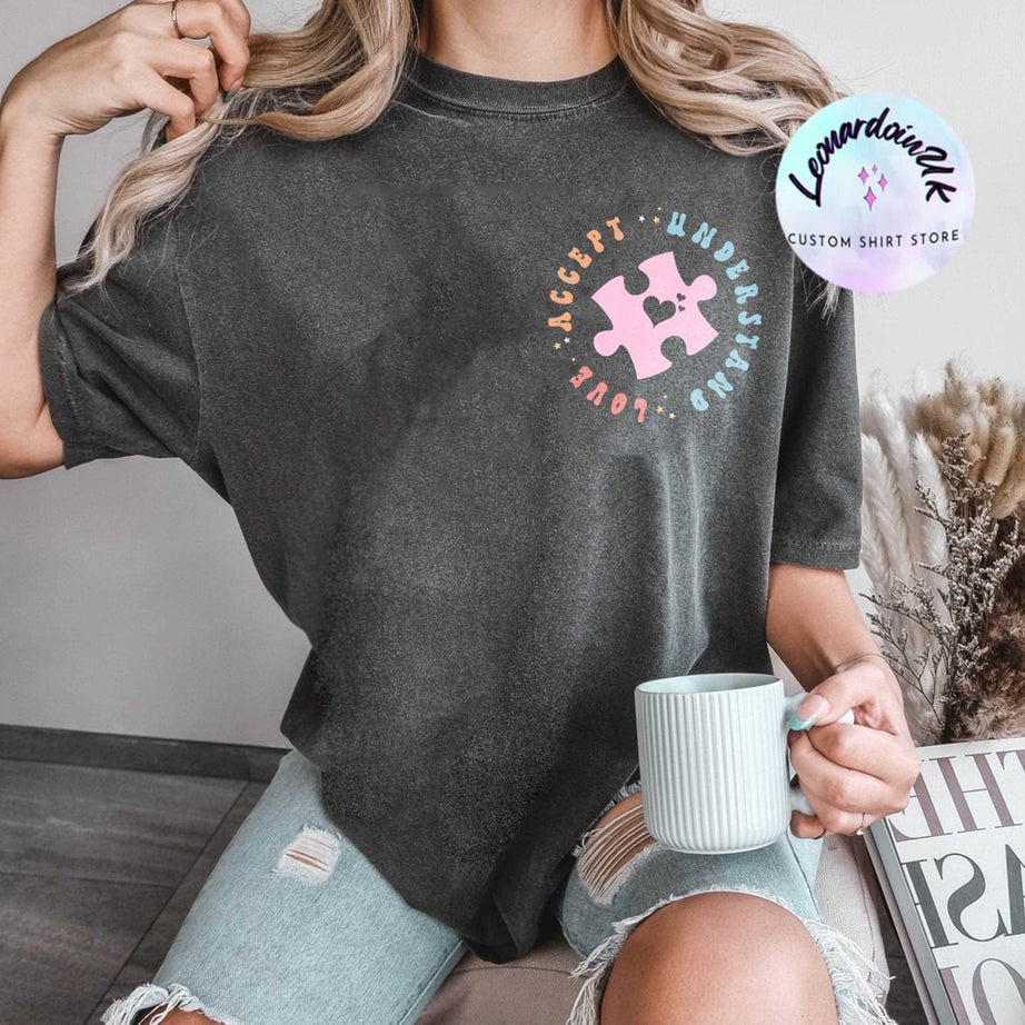 Autism Comfort Color Shirt, It Takes A Special Person to Hear What A Child Cannot Say, Special Ed Shirt, Behavior Analyst, Sped Teacher Gift