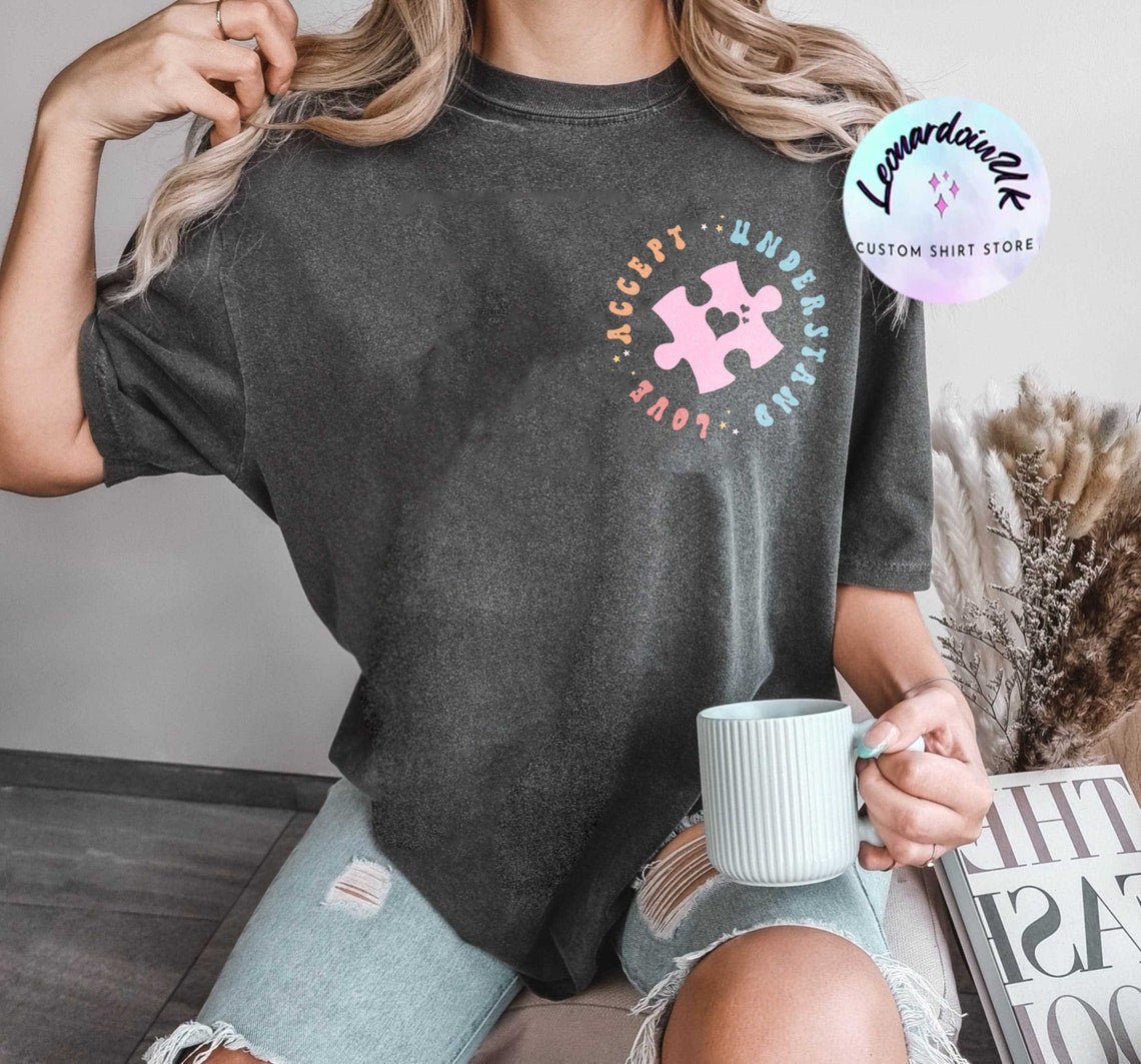 Autism Comfort Color Shirt, It Takes A Special Person to Hear What A Child Cannot Say, Special Ed Shirt, Behavior Analyst, Sped Teacher Gift