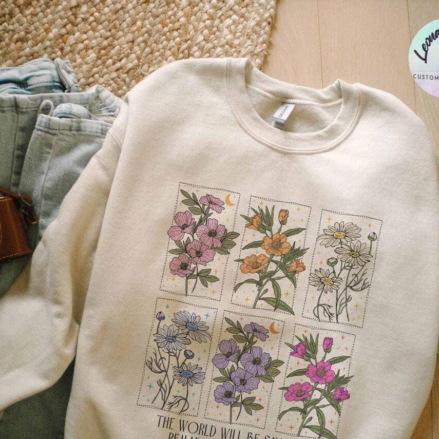 The World Will Be Saved and Remade by the Dreamers Sweatshirt, Throne of Glass Sweater, Sarah J Maas Shirt, SJM Hoodie, Aelin Quote Shirt