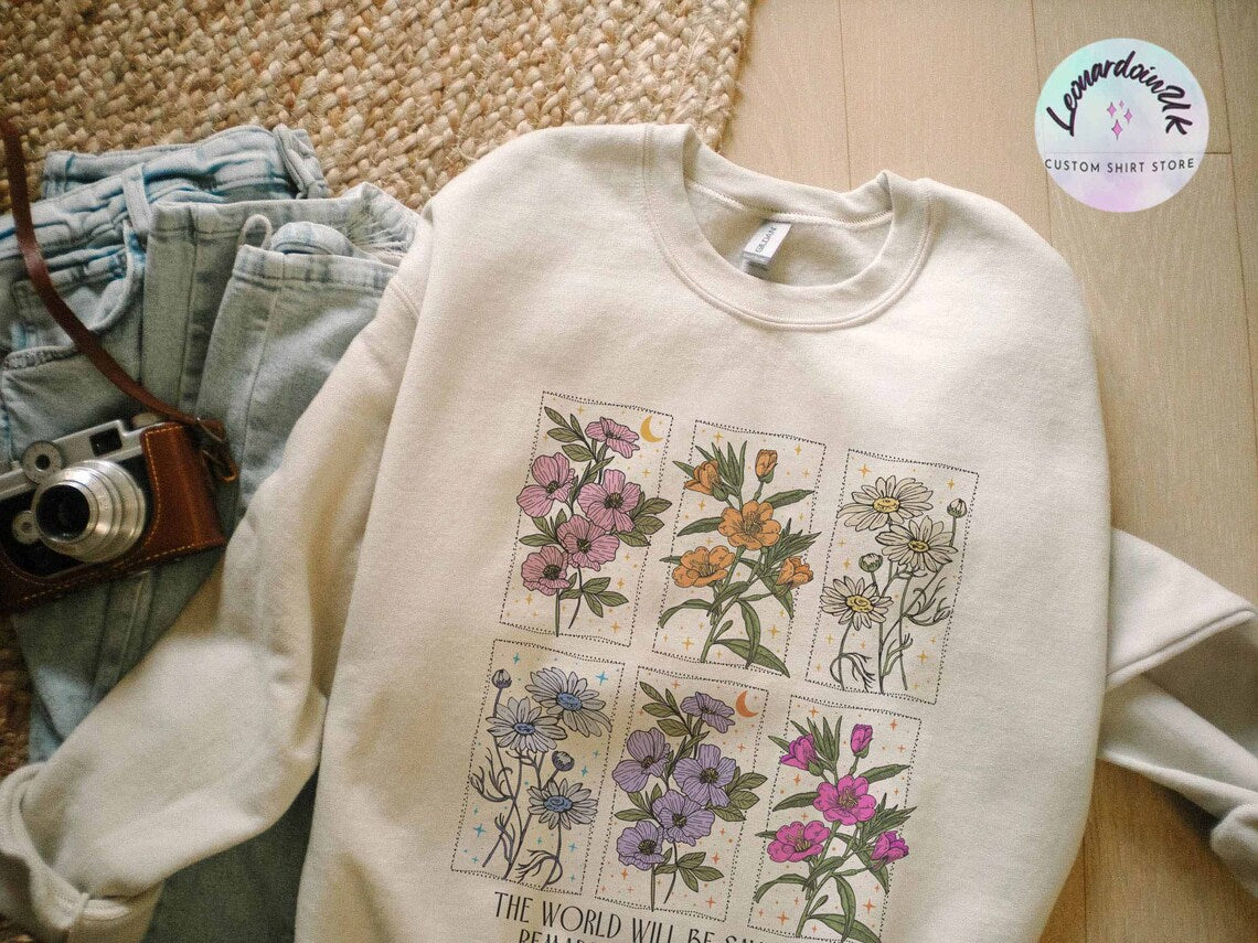 The World Will Be Saved and Remade by the Dreamers Sweatshirt, Throne of Glass Sweater, Sarah J Maas Shirt, SJM Hoodie, Aelin Quote Shirt