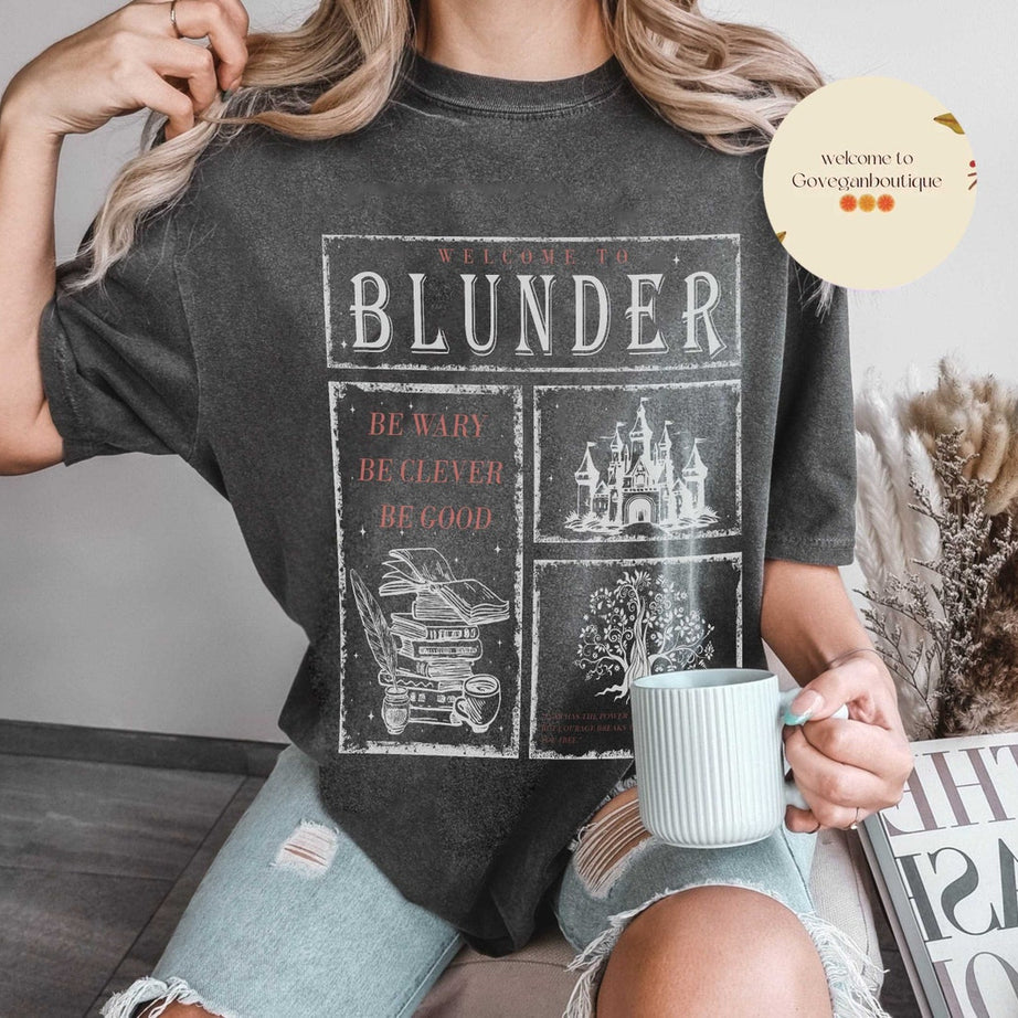 One Dark Window Comfort Colors Shirt, Blunder Be Wary Be Clever Be Good, Licensed Shepherd King, Rachel Gillig Merch, Destrier Shirt