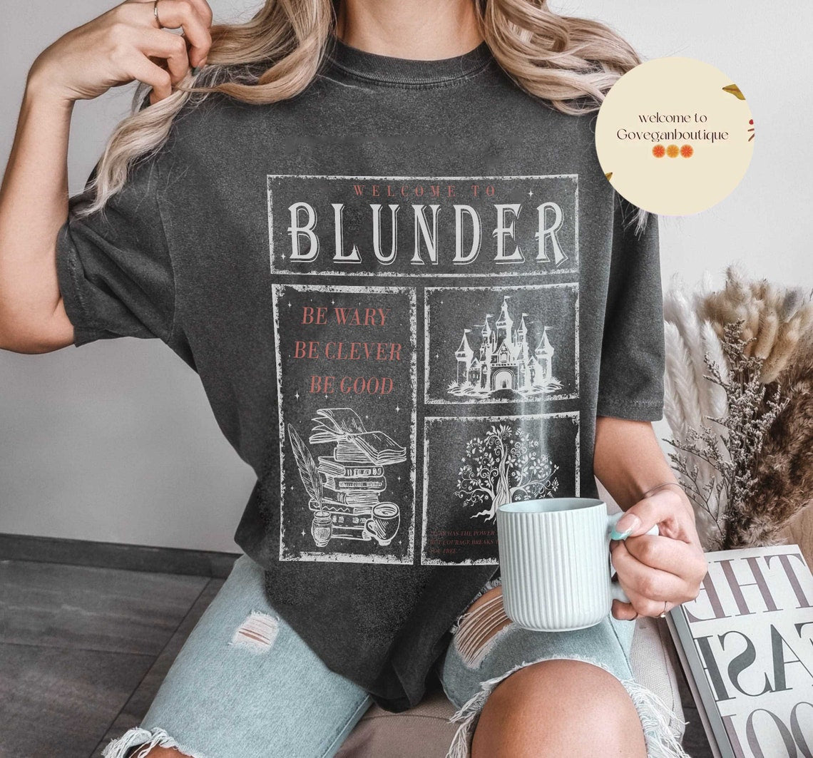 One Dark Window Comfort Colors Shirt, Blunder Be Wary Be Clever Be Good, Licensed Shepherd King, Rachel Gillig Merch, Destrier Shirt
