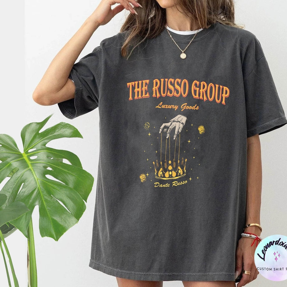 King of Wrath Shirt, Dante Russo, Kings of Sin Series by Ana Huang Merch, the Russo Group Shirt, Romance Book Merch, Bookish